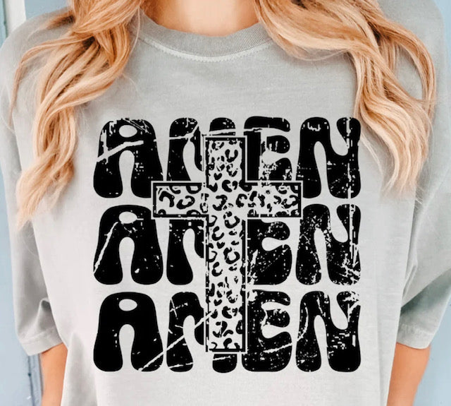 Amen with a Cross