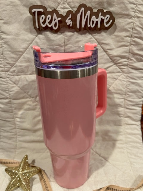 Tumbler Iridescent Light Pink